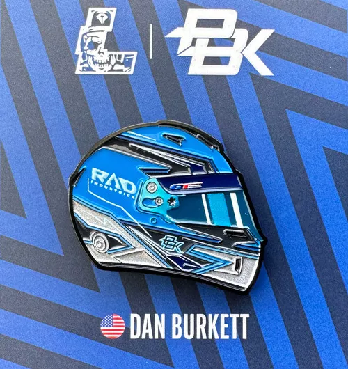 2025 Leen Customs PIN – RAD DAN Helmet
