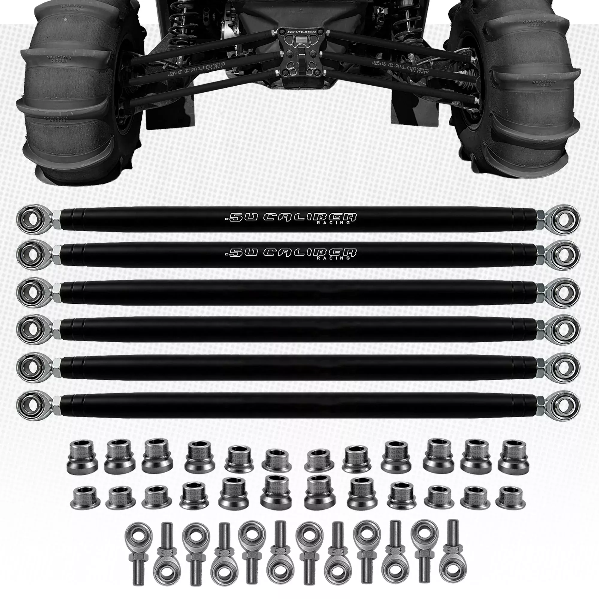 50 Caliber Can-Am Maverick X3 Radius Rods