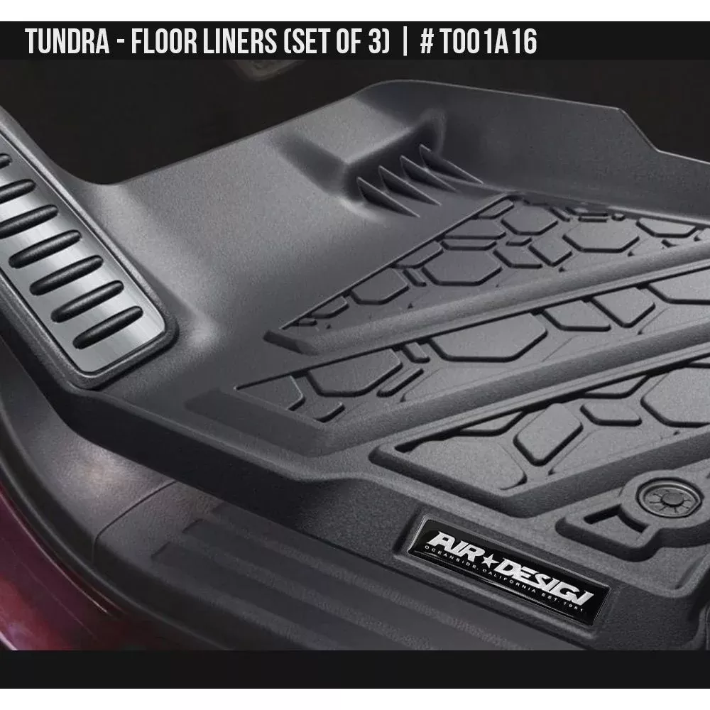 Air Design Floor Liner Set For Tundra (2014-2021)