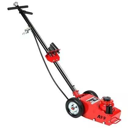 American Forge 565F 22 Ton Air Assist Truck Axle Jack – 2 Pc Handle