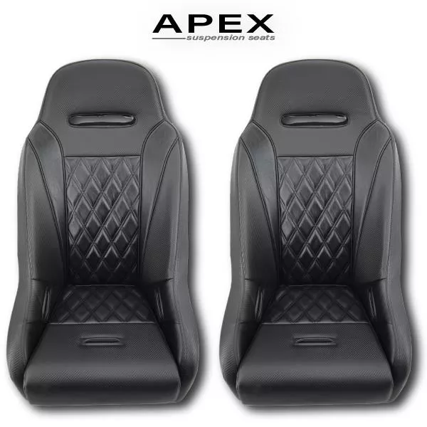 (Black) Apex Suspension Seats