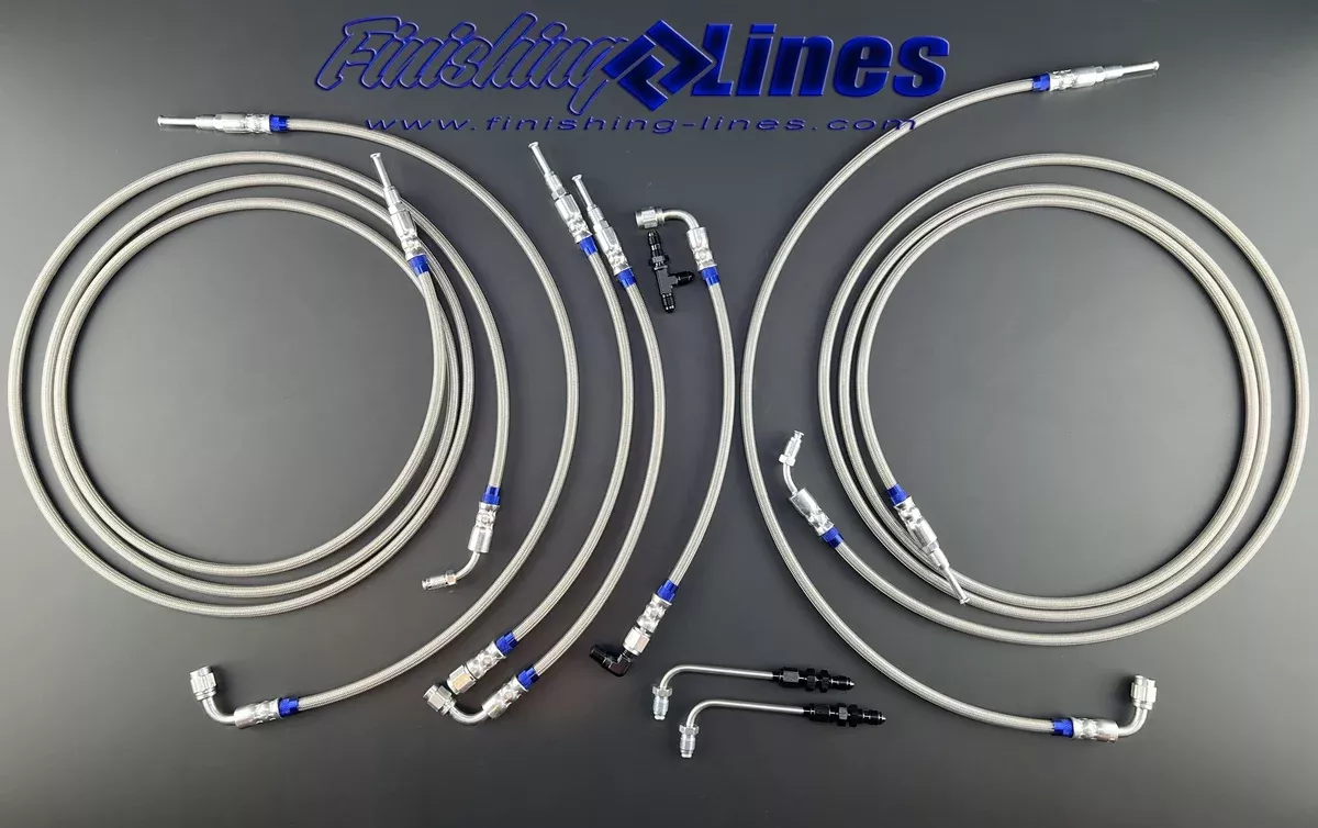 EF/CRX Full Tuck Brake Line Kit (Brake Booster Deleted Setups)