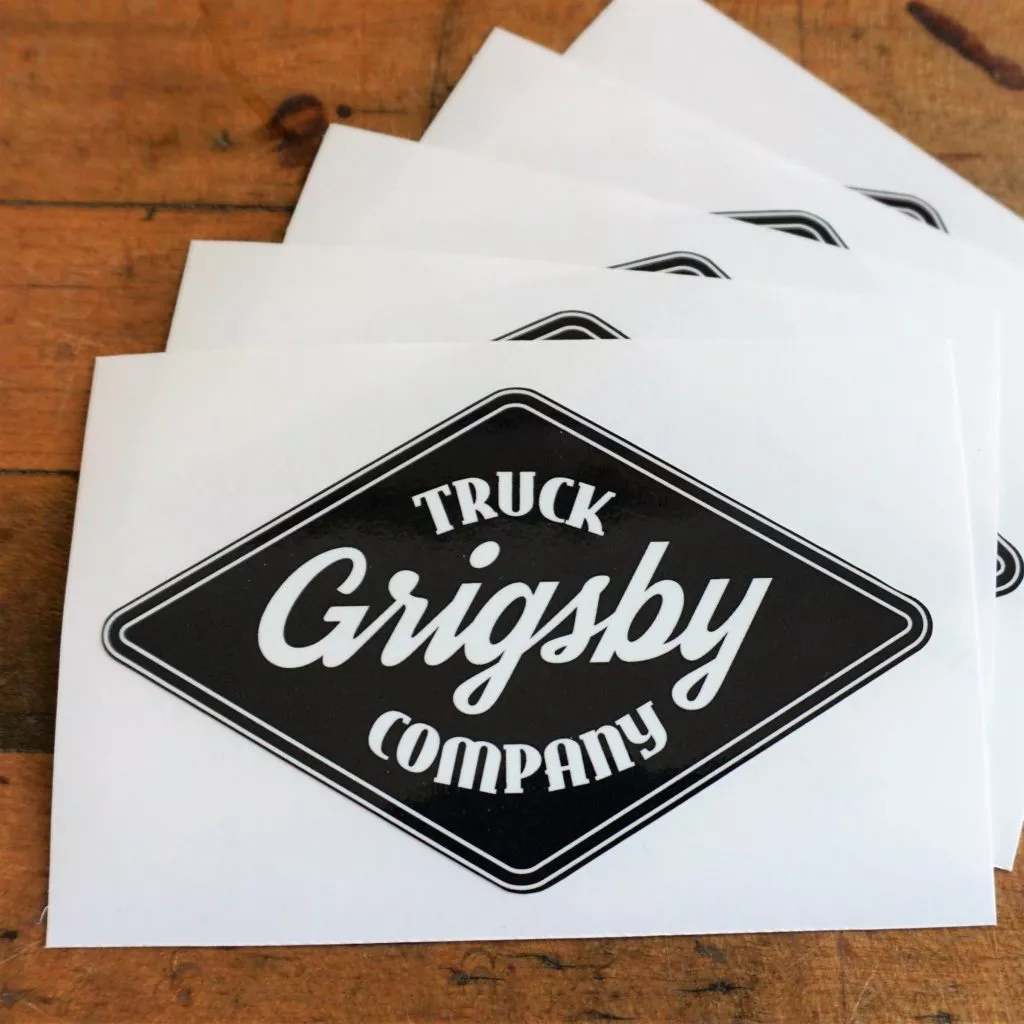 Grigsby Truck Company Decal