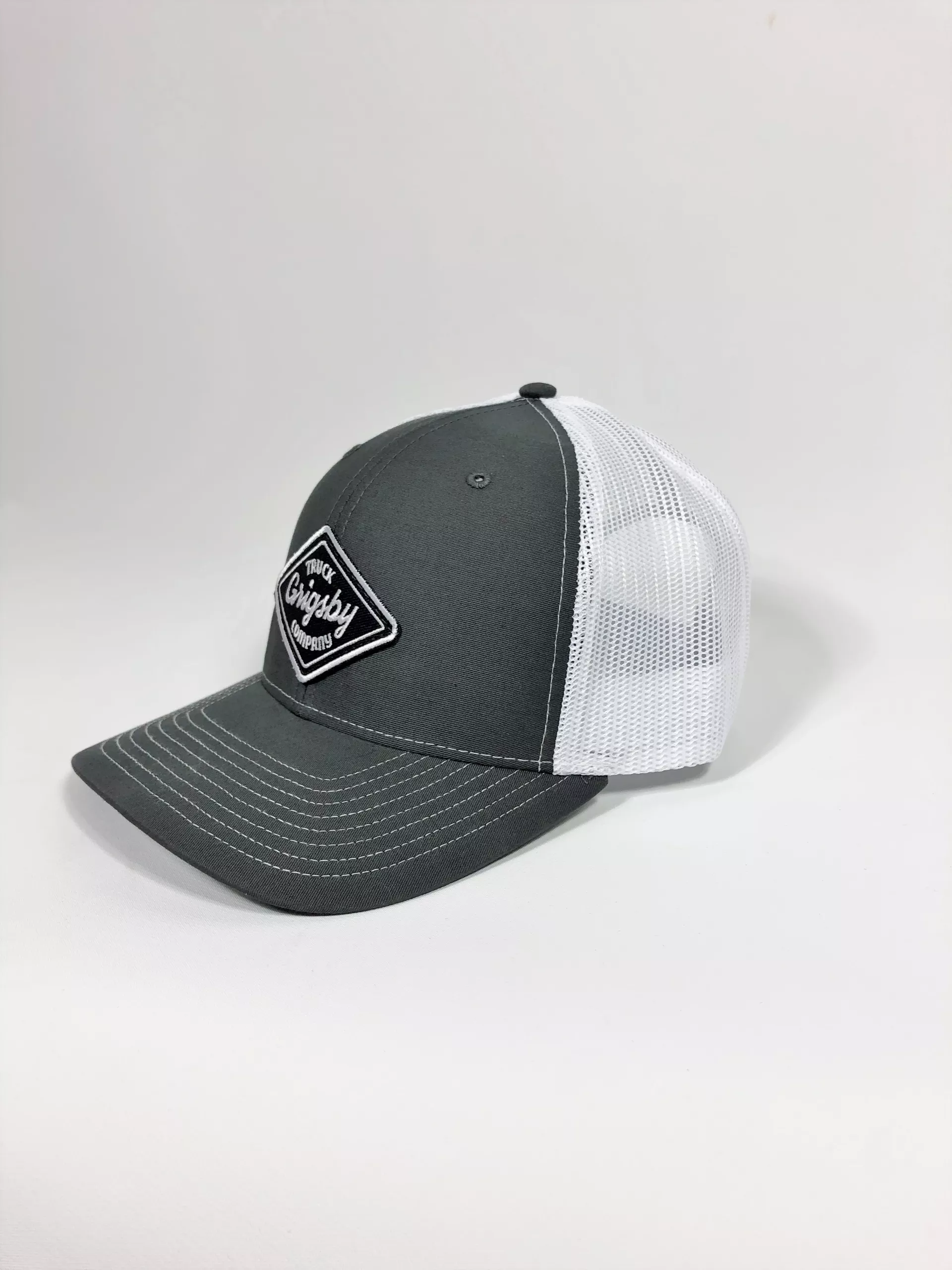 Grigsby Truck Company Hat Charcoal/White