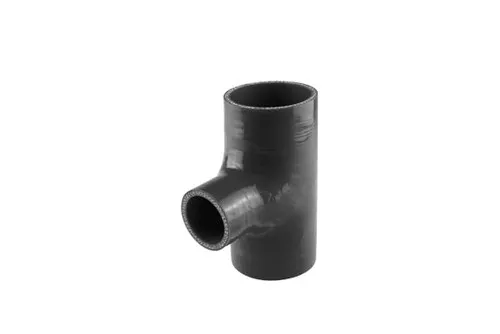 [PN: TS-HT250150-BK] Turbosmart Hose Tee 2.50" ID 1.5" spout - Black