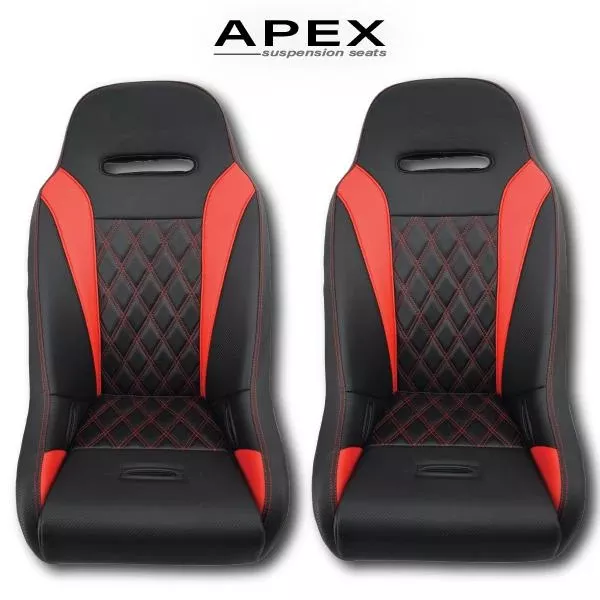 (Red) Apex Suspension Seats