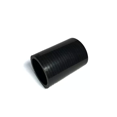 Ticon 1.5” Straight Silicone Coupler 4-Ply, Black