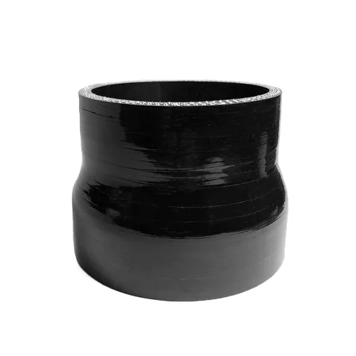 Ticon 3.5” to 4” Silicone Reducer 4-Ply, Black