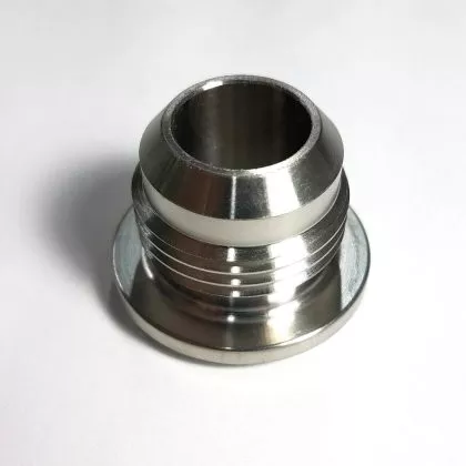Ticon Weld Bung male 12AN Titanium