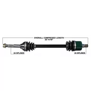 Tytaneum Kawasaki Rear Right OE Replacement CV Axle