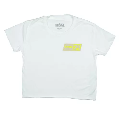 Womens Neon Badge White | Gen 7