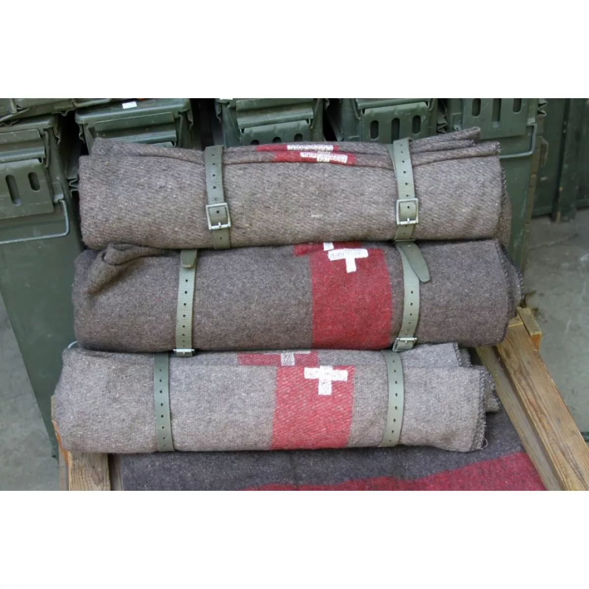 Wool Blanket, Swiss Army (Reproduction)